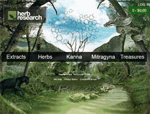 Tablet Screenshot of herbresearch.com
